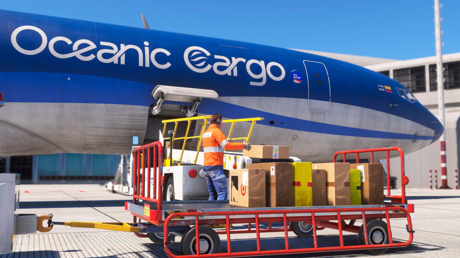 Oceanic Airways presenta su nueva livery para el Boeing 727F en ...